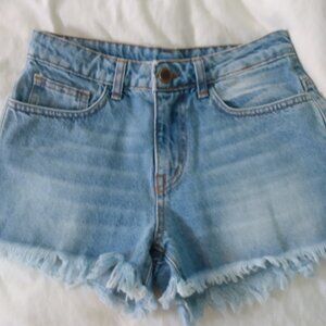 Denim Summer Shorts US 2 Kaos Italy